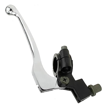 HIAORS 7/8" Left Clutch Brake Handle Lever Perch Compatible with SSR Baja CRF50 CRF125 Dirt Bike KX60 KX125 KLX110 KDX200 KDX250 PW80 TTR90 50cc 80cc 70cc 100cc 125cc 250cc Pit Bikes Motocross Parts