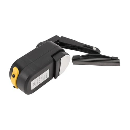 Pssopp Helmet Visor Wiper, ABS Material, 2 Speed Adjustable, Rechargeable 1200mAh Battery, Fits Motorcycle and Electric Scooter Helmets