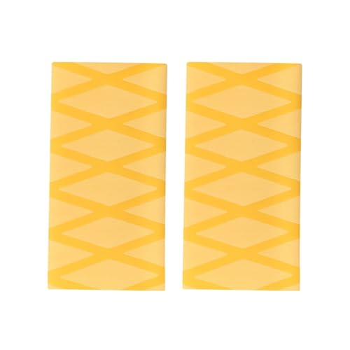 Non-Slip Rubber Grip Glove Motorcycle Handle Cover Universal Heat Shrinkable Grip Cover Sleeve Handlebar Covers Handlebars Grips - color: Handlebar-Yellow