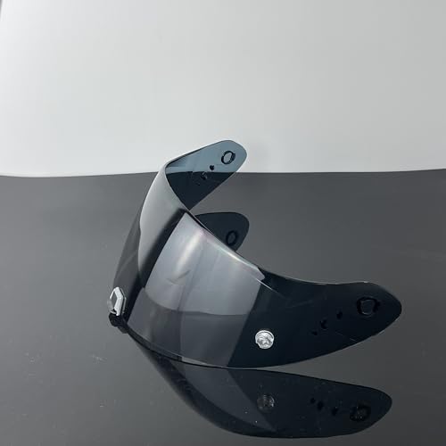 R1 Air Helmet Visor Replacement,Tinted Motorcycle Helmet Face shield Windshield lens for R1,R1 Air,R1 EVO,T520,ST1400,391 (Light Black) - color: Light Black