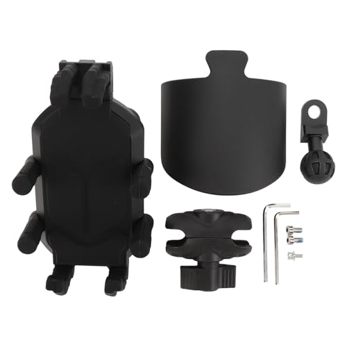 Motorcycle Phone Mount Vibration Dampener High Speed Stability 4.7in 7.2in Smartphones Motorcycle Scooter ATV