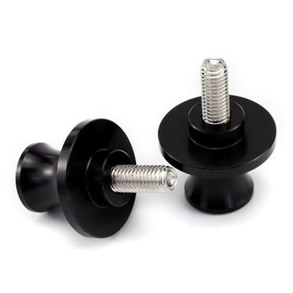 Motorcycle Swingarm Spools Fit For GSX-R600 GSX-R750 GSXR 1000 1100 GSX1300R - 2024 2025 Rear Frame Stand GSXR 125 150 250 300 Swingarm Spools Frame Sliders GSXR Accessories BK - color: black