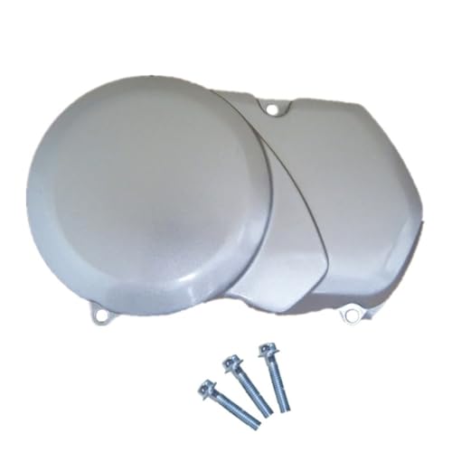 Magneto Stator Engine Cover Case Engine Protector Guard Flywheel Stator Side Cover for 50cc 70cc 110cc 125cc Dirt Pit Bike Mini Bike Offroad Motorcycle Mobility Apollo Taotao XR CRF SSR KLX (Silver) - color: Silver