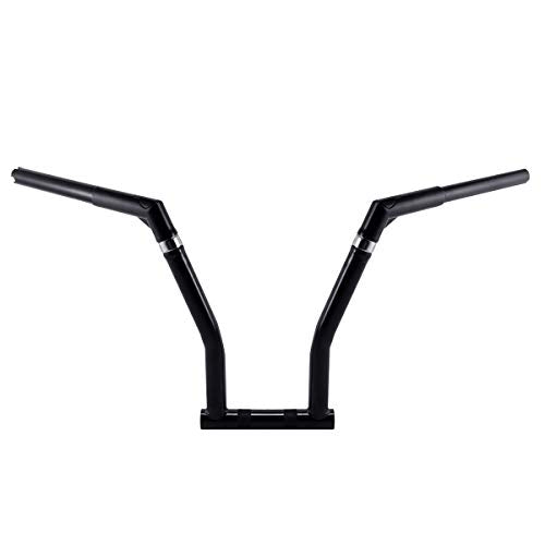 CUSTOM CHROME CCI 14" Rise 1-1/4" Fat Handlebar Fit For Harley Fat Bob 2008-2017 Street Bob 13-17 Wide Glide 04-17 Heritage Softail Classic000-17 Road King 03-13 Softail Slim 12-17 - size: 14" Risers