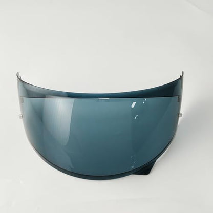 HJ-34P Helmet Visor Replacement for HJC C10.Motorcycle Helmet Shield UV Protection Compatible with HJC C10 (Light Black) - color: Light Black