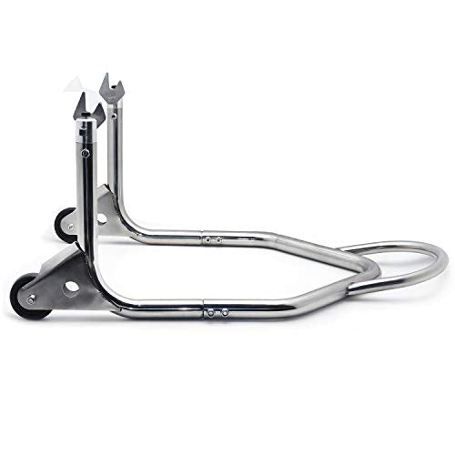 HTTMT- Motorcycle Stand Dirtbike Sport Bike Rear Wheel Lift Fork Swingarm Stand Paddock Stand [P/N: MT381-A-SR]