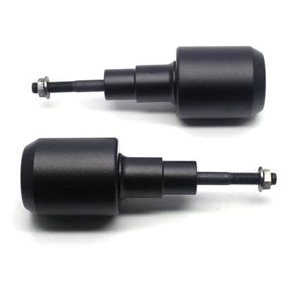 MZS Motorcycle Frame Sliders Compatible with Rebel 500 CMX CMX500 2017-2025, Falling Anti Crash Protector Guards No Cut Kits CNC Aluminum Black - size: CMX500