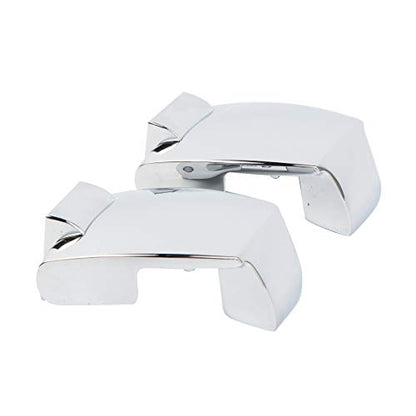 Tour Trunk Hinges Fit for Harley Davidson Touring and Trike Models Equipped with Razor Chopped or King Trunk Luggage 1988-2013 Mirror-Chrome Finish Sold as Pairs