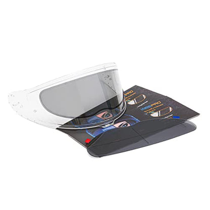 Anti Fog and Smoke Tint Motorcycle Helmet Visor Film,Universal Fit | 272x91mm,For Most Full Face and Open Face Helmets,Easy Tool Free,Sun Protection - size: SMOKE TINT