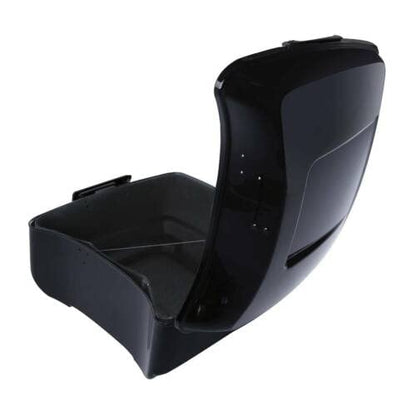TCMT King Motorcycle Trunk Box Backrest Two Up Mounting Rack Top Rack Fit For Harley Touring 1997-2008 Electra Glide Road Glide Street Glide Pack - color: No Speaker Holes: Style E Chrome Rack