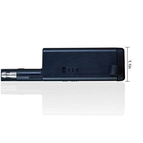 Suuwer 5V 4.8A Dual USB Motorcycle Charger - Quick Disconnect SAE Adapter with LED Voltmeter & ON/Off Switch