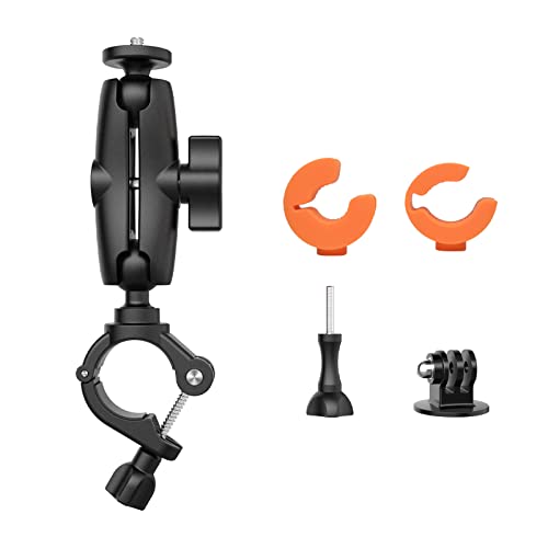 Handlebar/Seatpost/Pole Mount for Insta360 ACE Pro One X4 X3, X2, X, One R, RS, GO 2, GoPro, Bike Motorcycle Holder Head Super Clamp Mount Accessories