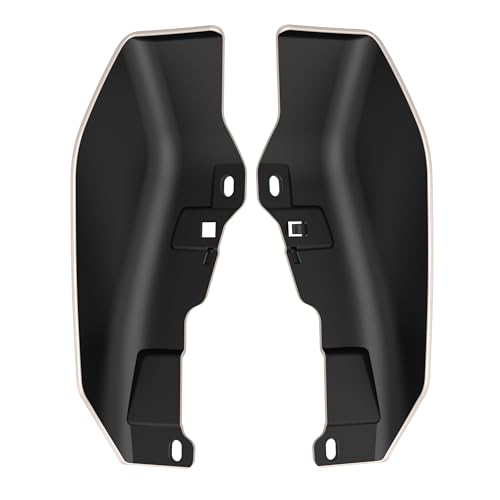 Mid Frame Air Deflectors Heat Shield Fit for Harley Touring 2009-2026 White Sand Pearl - color: White Sand Pearl