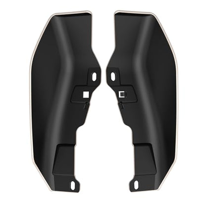 Mid Frame Air Deflectors Heat Shield Fit for Harley Touring 2009-2026 White Sand Pearl - color: White Sand Pearl