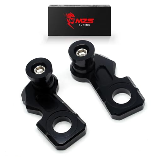 MZS Motorcycle Swingarm Spools Sliders, Rear Wheel Axle Stand Pick Up Hook Chain Adjuster Block Compatible with CB650R 2019-2025 / CBR650R 2019-2025 / CB650F 2018 / CBR650F 2014-2018