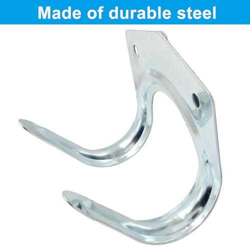 10 Pack Tool Storage Hooks Wall Mounted Double Tool Storage Hangers Mop Broom Holders Organizer for Garage Shed Ropes Bracket Garden Tools