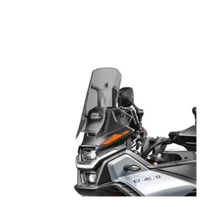 WindScreen Front Screen Wind Deflector Motorcycle Windshield Acrylic Windshield for CF&Moto 450 MT CF 450MT MT450 Front Windshield 450MT Heightened Windshield - color: 30 Gray