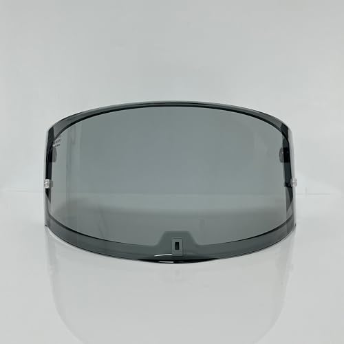 Assault Helmet Visor,Motorcycle Helmet Shield Replacement UV Protection Windshield Compatible With Assault,Stream,Rapid,Storm,FF320,FF328,FF353,FF800(Light Black) - color: Light Black