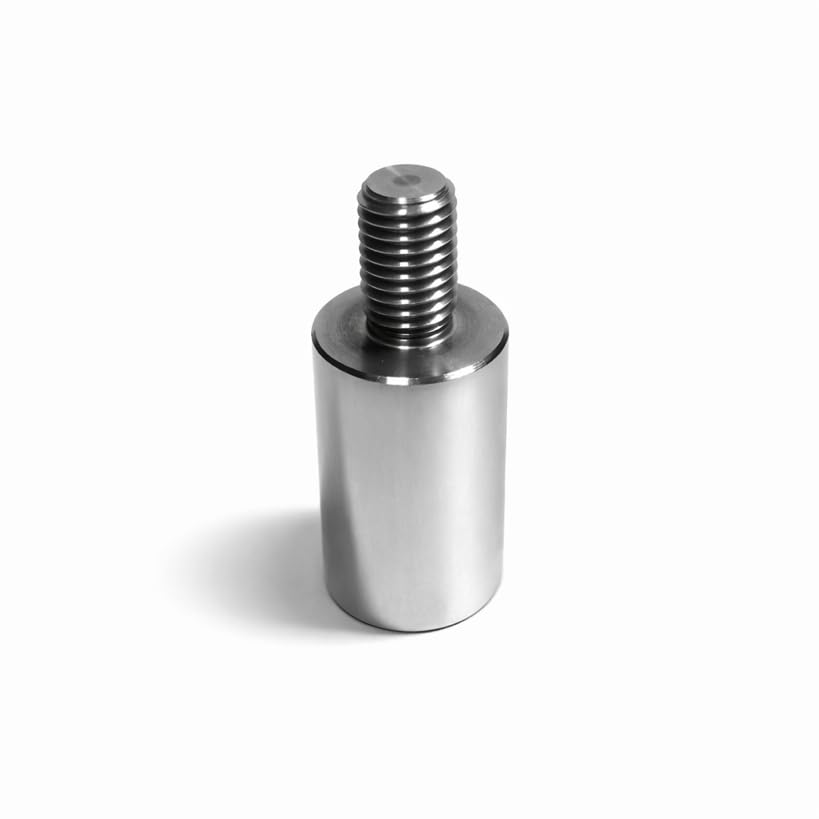 1" Gear Shift Lever Foot Peg Extension Chrome Compatible with Harley Davidson, Motorcycle Shifter Peg Extender, Stainless Steel Bolt-On Adapter - color: Chrome, size: 1 inch