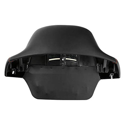 C.C. RIDER Black Diamond Sissy Bar - Wrap-around King Chopped Trunk Backrest Pad fit for Harley Touring Tour Trunk Road King FLHR Street Glide FLHX Road Glide FLTRX 2014-2024 - color: 04# Brown Passenger Backrest