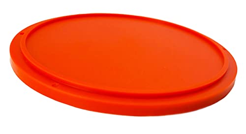 Motorcycle Kickstand Pad. Universal Fit. (Large) (Red) - color: Red