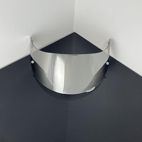902 Helmet Visor Replacement,Motorcycle Helmet Face Shield for ILM 902,902L,902BT (Revo Clear Silver-Day&Night Use) - color: Revo Clear Silver-day&night Use