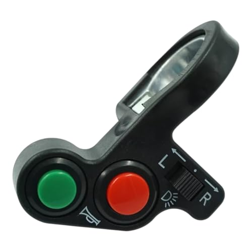7/8" Motorcycle Switch Turn Signal Light Horn ON-Off Button Blinker Switch 22MM