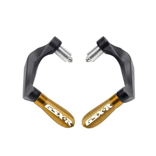 Handlebar Protector Motorcycle for SU&ZUKI GSXR 600 750 1000 K3 K4 K5 K6 K7 K8 Motocycle Handlebar Handle Grips Bar Ends Brake Clutch Levers Guard Protector - color: A gd