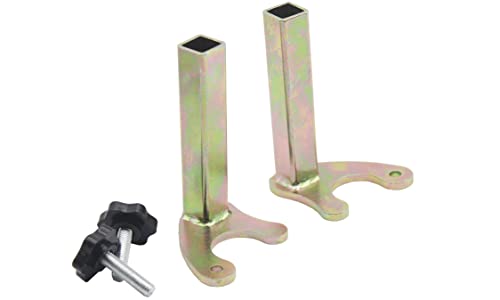 YHMOTO Sports Bike Motorcycle Stand Front/Rear Wheel Lift Stands Frame Accessories Swingarm Spool Lift Stand Paddock Stands Attachment (U-Shape FOR Rear Stand) - size: U-Shape FOR Rear Stand