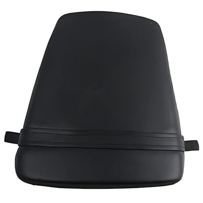 Rear Passenger Pillion Seat Compatible with Yamaha YZF R6 1998-2002 | Synthetic Leather Motorcycle Back Seat Replacement Pad for YZF-R6 1999 2000 2001 - Black - size: YZF R6#98-02