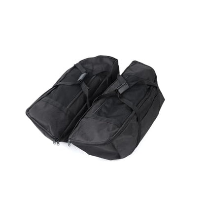 Black Inner Linings Travel Luggage Bag For Indian Roadmaster Chieftain Springfield Challenger Pursuit Limited Darkhorse Motorcycle Organizer inner Bags Full Zippered Closure Accessories