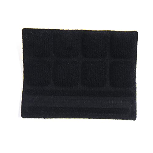 6PCS Chin Pads Foam Pad Set Strap Padding Replacements Universal Cushion Mats for Cycling Bike Bicycle Motorcycle Road Racing Riding Helmet - color: Yellow 6PCS