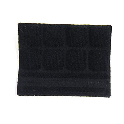 6PCS Chin Pads Foam Pad Set Strap Padding Replacements Universal Cushion Mats for Cycling Bike Bicycle Motorcycle Road Racing Riding Helmet - color: Yellow 6PCS