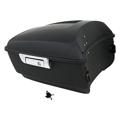 13.7" King Tour Trunk For Harley Touring Road King FLHR 2014-2025 Street Electra Glide FLHT CVO Limited FLHTKSE Ultra Classic FLHTCU FLHTCUL FLHTK FLHTKL - color: BStyle #03