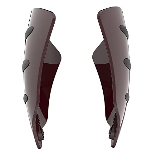 US Stock Advanblack Color Matched Hand Guard For Harley Touring & Softails - color: Billiard Burgundy