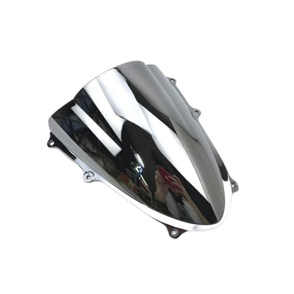 Motorcycle Windscreen for SU&ZUKI GSXR 1000 R GSX-R1000 K9 2009-2016 2010 2011 2012 2013 2014 2015 2016 Windshield WindScreen Double Bubble GSXR1000 - color: Chr-ome