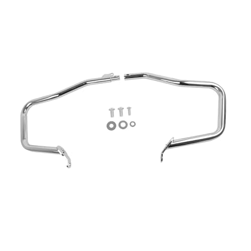Highway Crash Bar Engine Guard Replacement for BMW R18 2020-2025 R18 B 2021-2025 R18 Classic Transcontinental 2021-2025 R18 Roctane 2023 2024 2025(Chrome) - color: Chrome