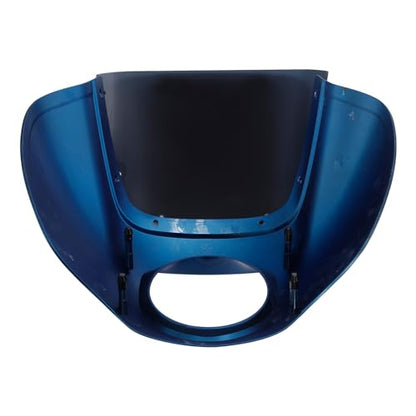 Front Headlight Quarter Fairing Windshield Fit For Harley Softail Low Rider FXLR S FXLRS 2018-2025 Street Bob FXBB FXBBS 2018-2025 Softail Standard FXST 2020-2024 Electric Blue - color: Fairing Electric Blue #2