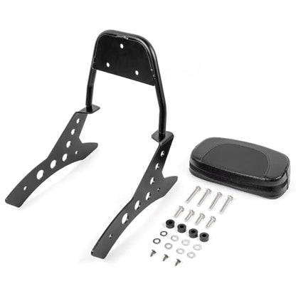 Sissy Bar Backrest for Rebel CMX 1100 2021-2024 2025 2026 Detachable Rider Passenger Back Rest Cushion Pad