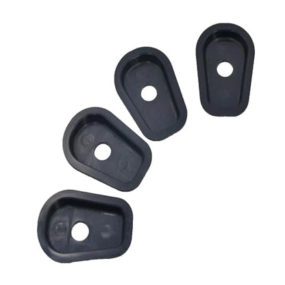 8 Pcs Motorcycle Turn Signal Spacer Adapter Kit Compatible with Yamaha FZ1 Fazer 2006-2015 & Kawasaki ZR-7S 2003-2018 Front Rear Left Right ABS Plastic for LED Signals