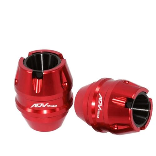 Engine Accessories Front Rear Wheel Axle Fork Crash Sliders Fall Protection for ADV150 ADV350 ADV 150 350 (Color : Front Red2) - color: Front Red2