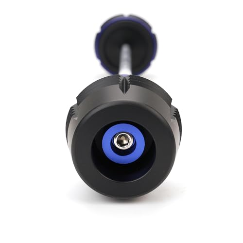 Compatible with 2025 R1300GS Adventure R 1300 GS R1300 GS RT GSA 2026 R1300RT R1300RS R1300R Motorcycle Front Wheel Fork Axle Sliders Crash Protector (Blue) - color: Blue