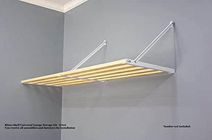 Rhino Shelf Universal Garage Storage Kit - 8 feet - size: 8-ft Length x 33.5-in Depth
