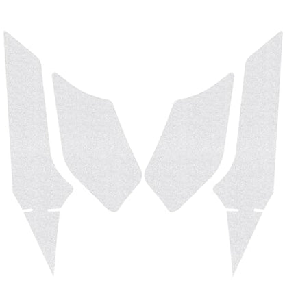 Compatible with C&FMOTOR 675SR-R 675SR R 2024 Side Fuel Tank Pads Protector Stickers Decal Gas Knee Grip Traction Pad Side Sticker Accessories (Clear)