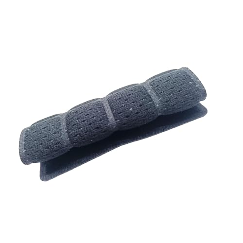 Helmet Chin Straps Jaw Pads Chin Pad Soft Foam Sponge Pad Strap Padding Replacement Lining Cushion Mat Liner Universal Fit for Cycling Bike Motorcycle Bicycle Riding - color: Black 4PCS