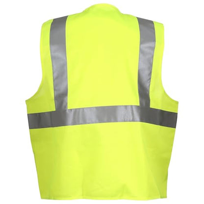 3M Reflective Vest Day/Night Safety Vest, 94616H1-DC, Hi-Viz Yellow