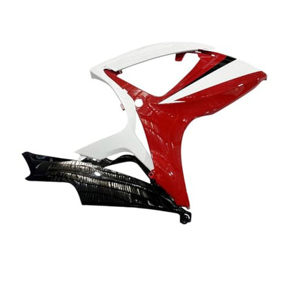 FLPRO Motorcycle Fairings Compatible for Suzuki 06 07 GSXR600 GSXR750 K6 2006 2007 GSX-R600 GSX-R750 Fairing Kit ABS Plastic Injection Bodywork Red White Black Body Kits - color: Red White Black-1