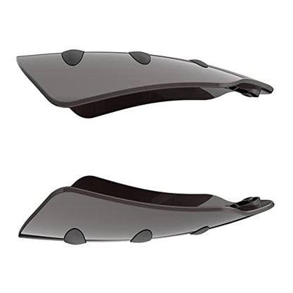 Advanblack Color Matched Hand Guard for Harley Touring & Softails - color: Black Forest