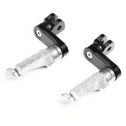 MCMOTOPARTS R-FIGHT Front Rider Footpeg Footpegs Foot Pegs Footrests Gold Compatible with ER-6F 2006-2008 06 07 08 - color: Gold, size: Standard (No Extension)