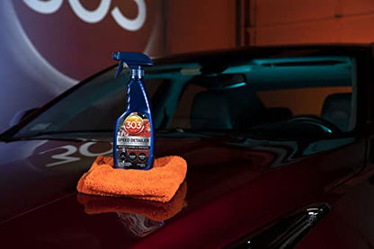 303 Products Speed Detailer - For All Exterior Automotive Surfaces - Instantly Shines And Protects Paint - Cleans Between Washes - UV Protection, 16 fl. oz. (30216CSR) Packaging May Vary - size: 16 Fl Oz (Pack of 1)
